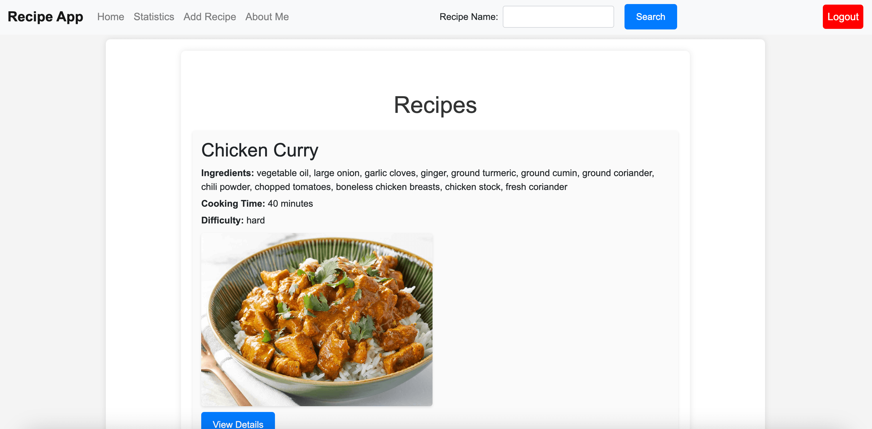 Recipe App